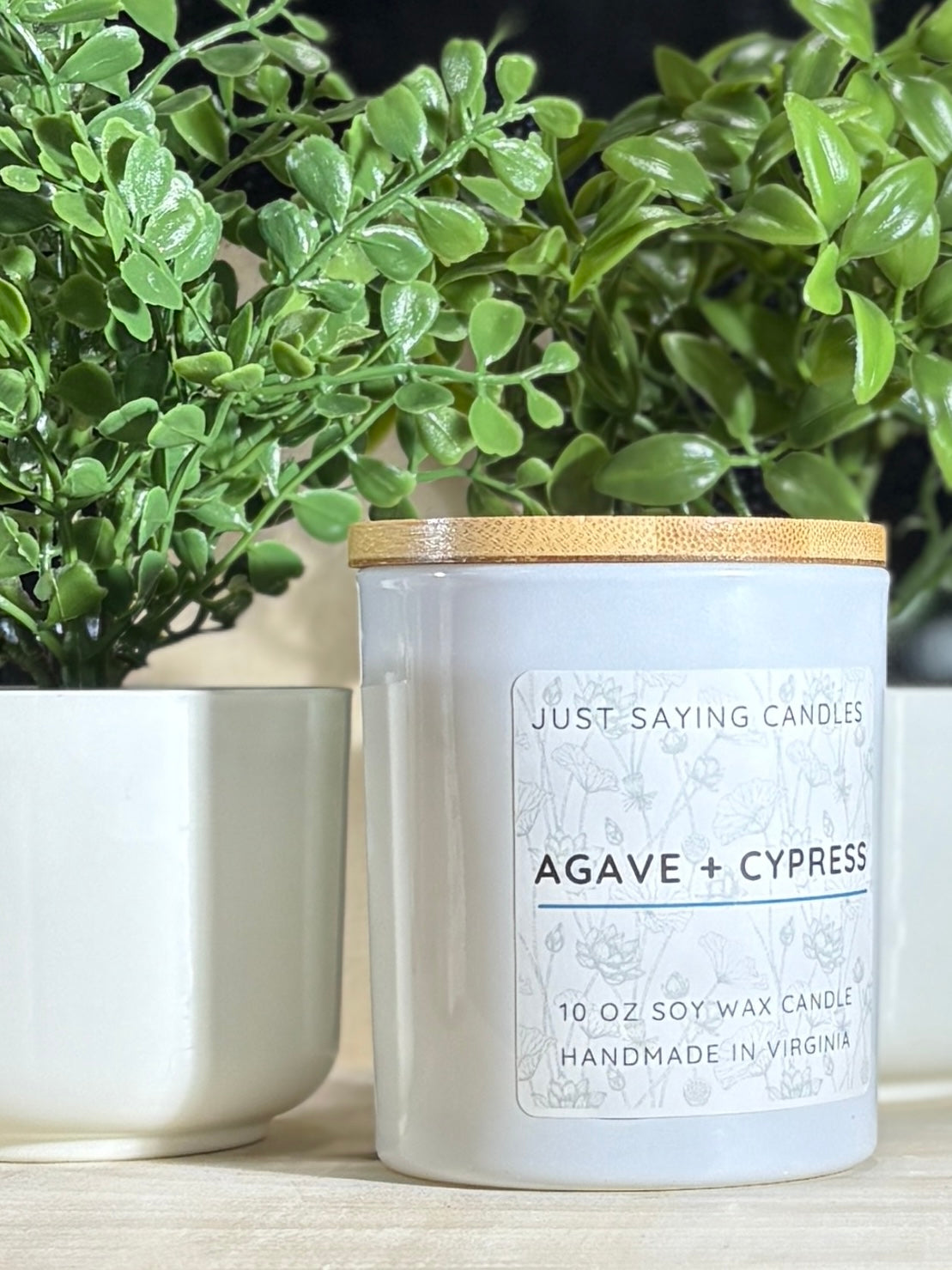 Agave + Cypress Home Collection Soy Candle