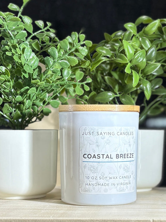 Coastal Breeze Home Collection Soy Candle