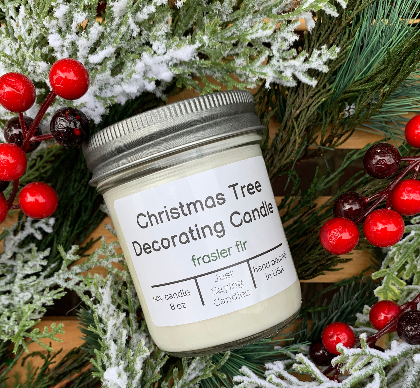 Christmas Tree Decorating Candle