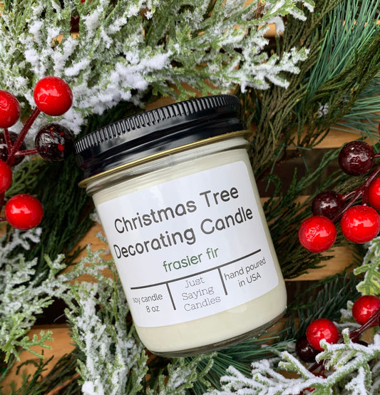 Christmas Tree Decorating Candle