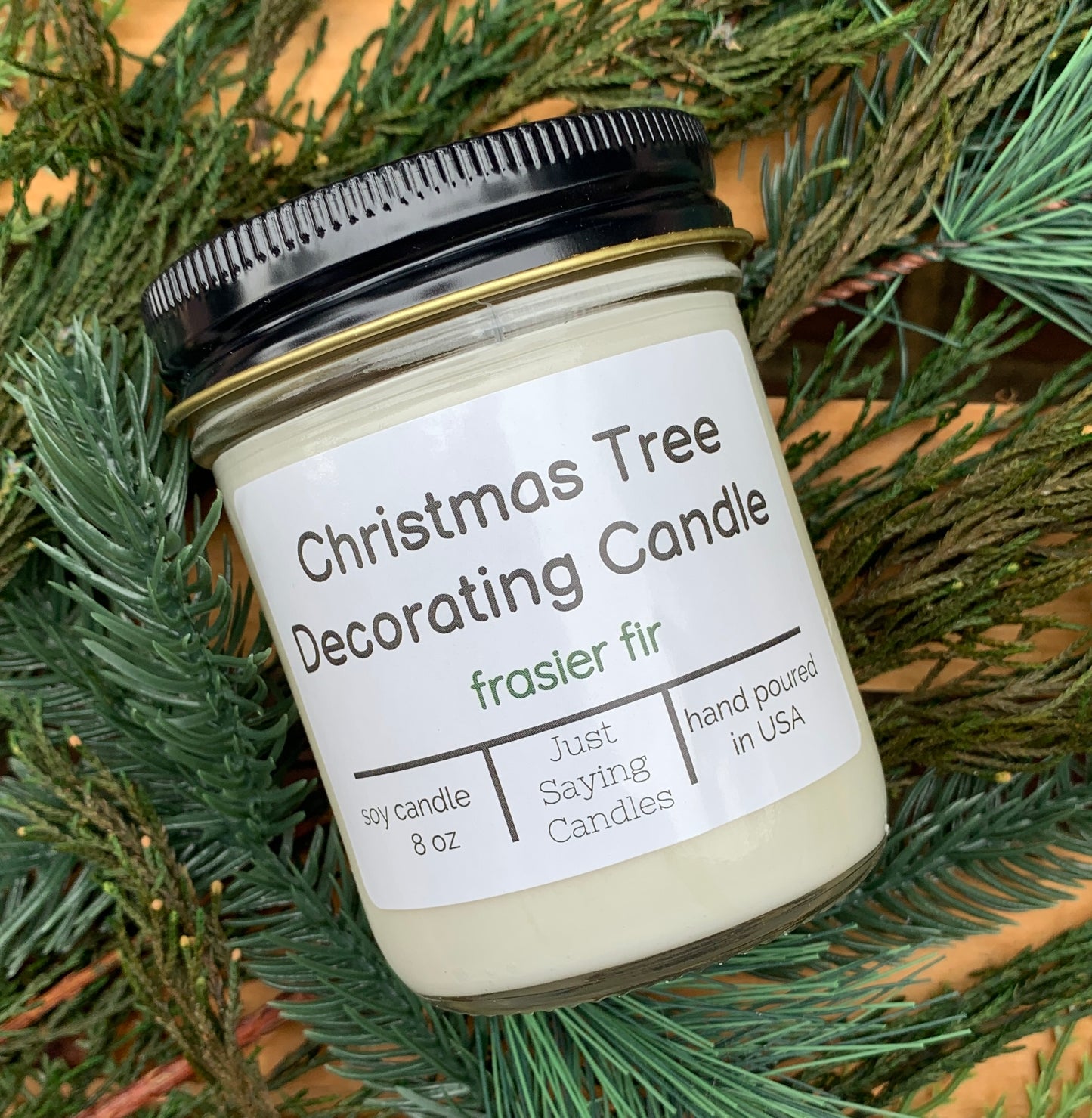 Christmas Tree Decorating Candle