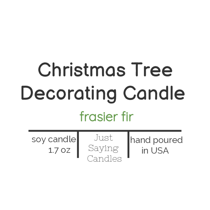 Christmas Tree Decorating Candle