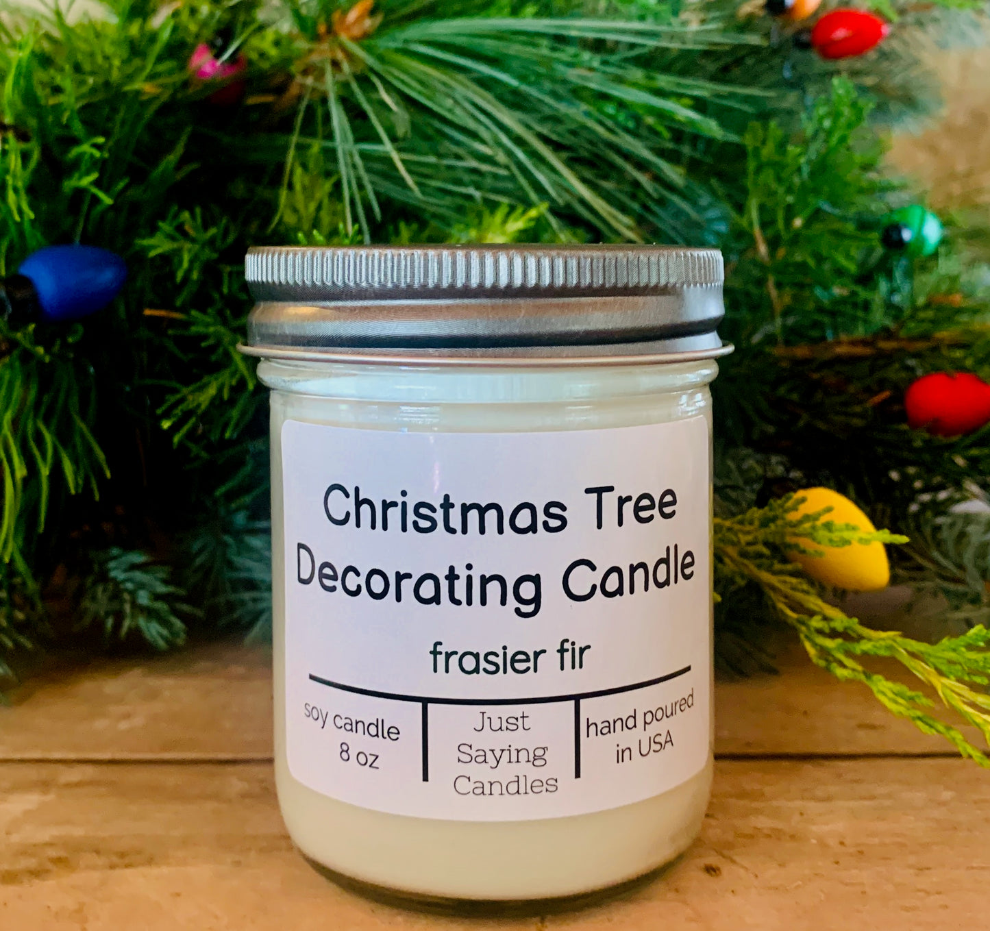 Christmas Tree Candles | Christmas Candles | just saying candles