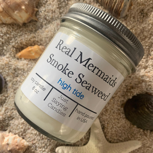 Ozone Scented Candle | High Tide Candle | just saying candles